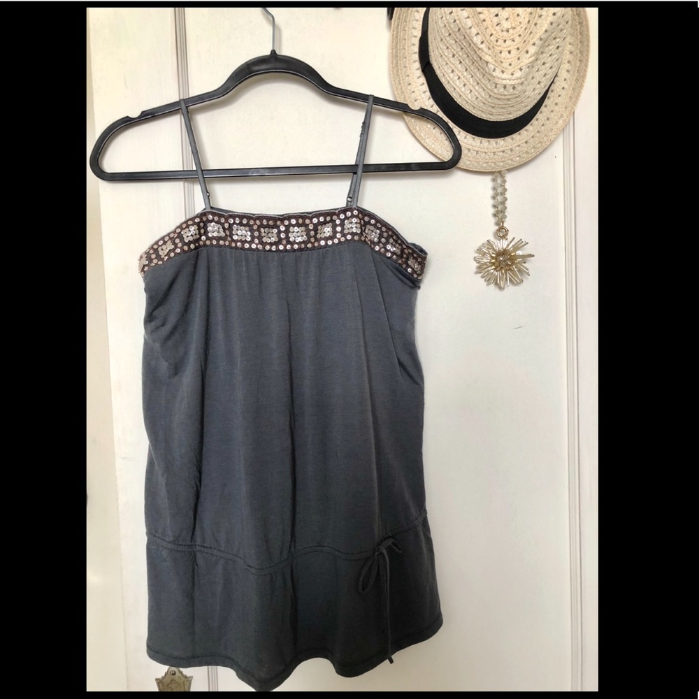 Xhilaration Beaded Tank Top